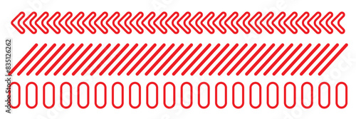 Slash line. Border with diagonal lines. Angle of tilt stripes. Diagonal parallel lines slash divider tilt strip geometric border vector.