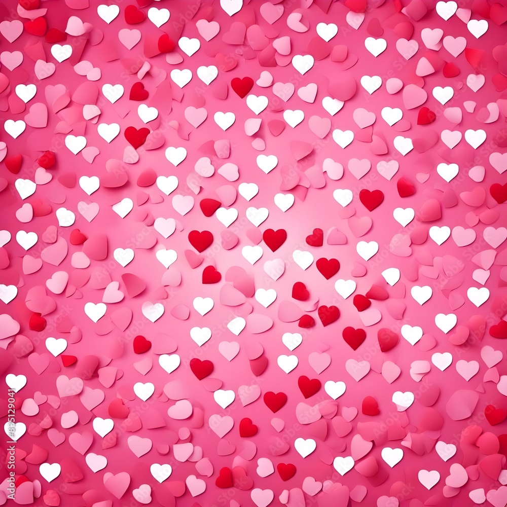 small heart valentines background