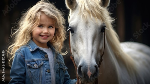 girl with horse