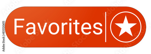 Favorite Web Button, UI App CTA call to action Button. Vector Illustrations. 