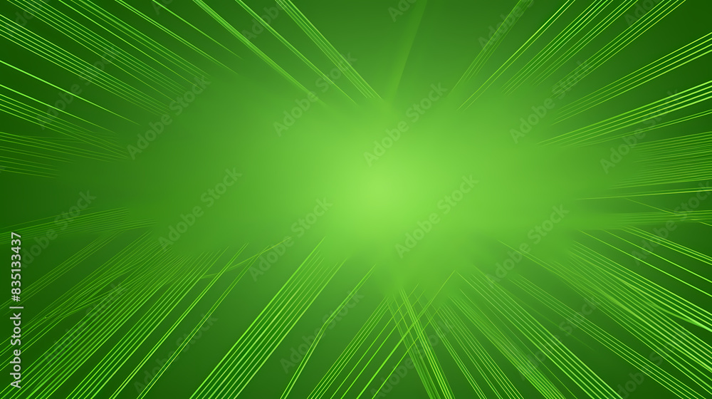 Obraz premium abstract light green background with lines. illustration technology