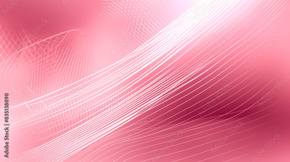 abstract light pink background with lines. illustration technology