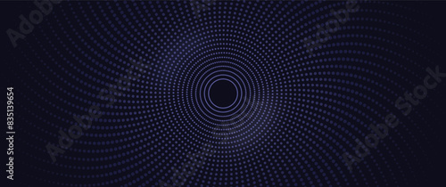 textured dotted line vortex with gradient and neon effect, futuristic vortex vector illustration good for background, backdrop, banner, element