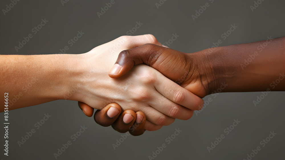 Empowering Unity: A Positive Team Discussion Fostering Agreement Collaboration, Featuring Handshake Imagery for Corporate and Motivational Ads Empowering Unity: A Positive Team Discussion Fostering Agreement Collaboration, Featuring Handshake Imagery for Corporate and Motivational Ads