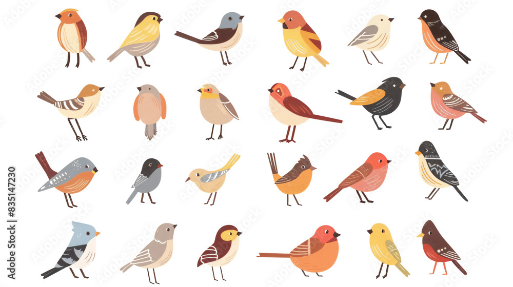 A set of bird graphics for web & design. A set of bird graphics for web & design.