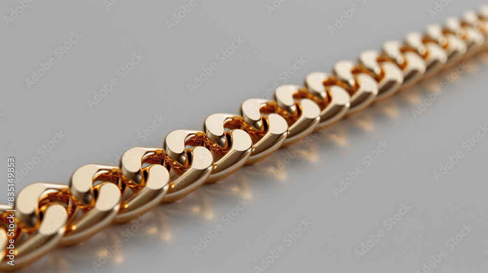 Gold chain cut out - Gold chain cut out -