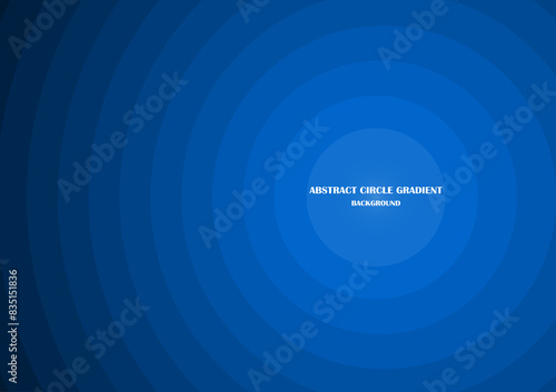 Abstract Circle Gradient Background