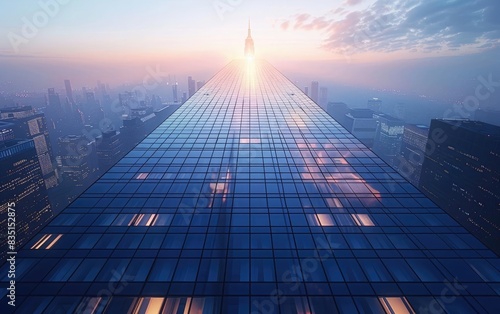 Wallpaper Mural Worms-eye view of a sleek Torontodigital.ca