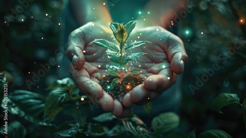 New Growth Emerging within Logo s Hands © TheWaterMeloonProjec