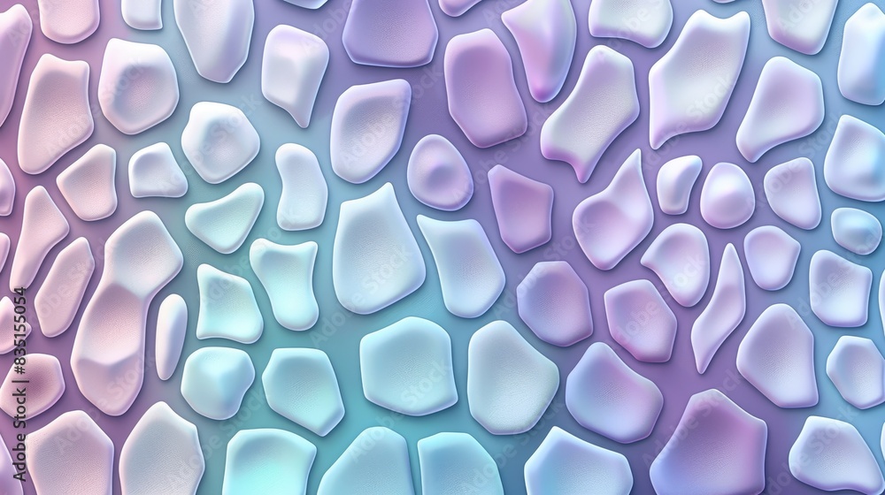 Gradient Pastel Pebble Texture with 3D Effect Gradient Pastel Pebble Texture with 3D Effect