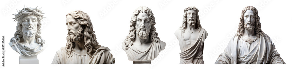 Jesus statue set