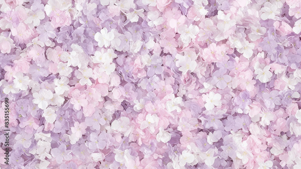 Lavender and Pink Floral Texture Lavender and Pink Floral Texture