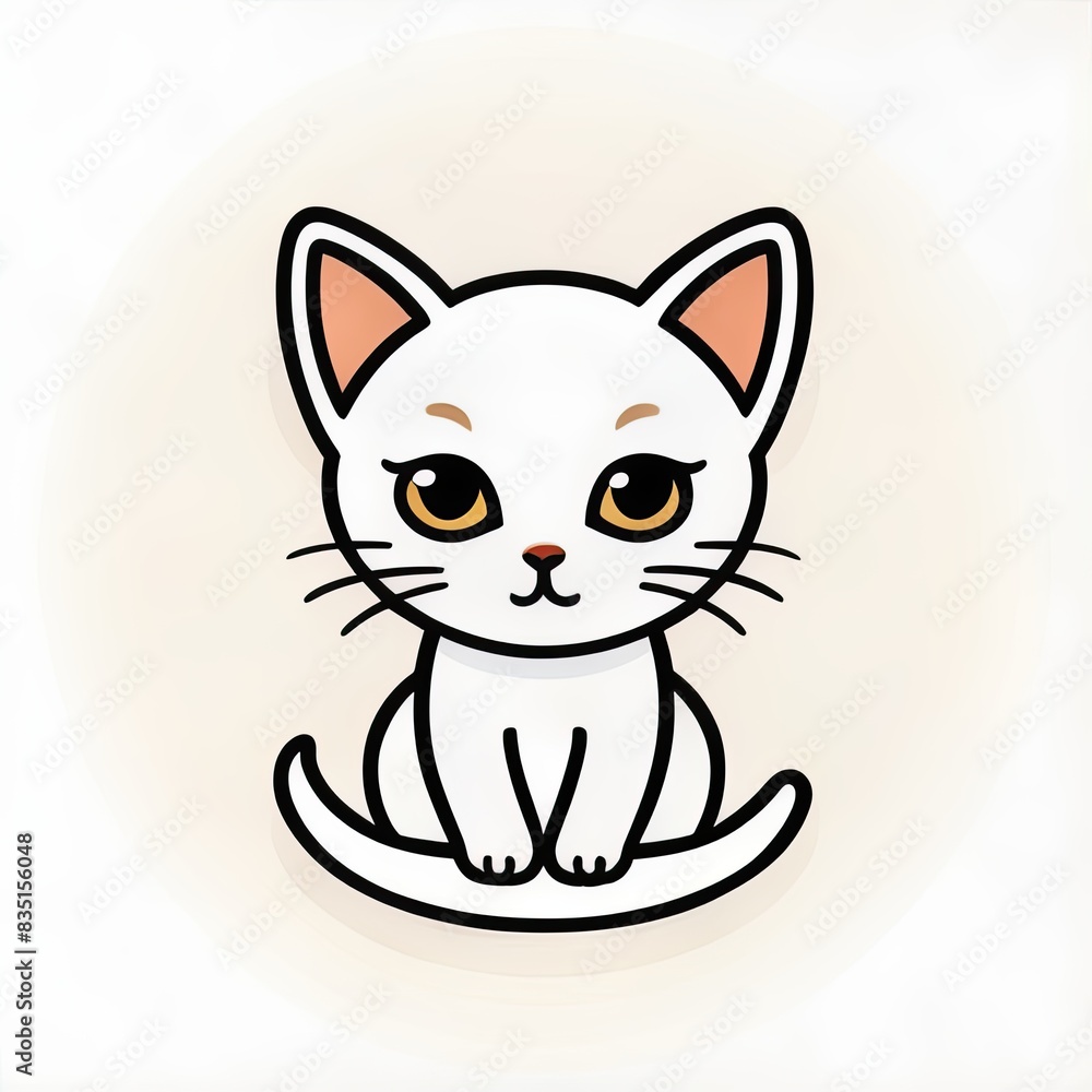illustration of a cat. logo cat. icon cat. symbol cat. cat cute logo agency. logo app. logo promotion illustration of a cat. logo cat. icon cat. symbol cat. cat cute logo agency. logo app. logo promotion