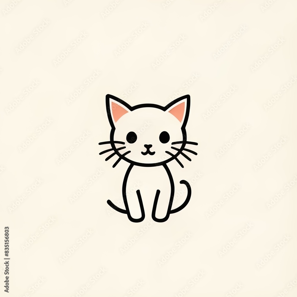 cat logo cute cat logo cute