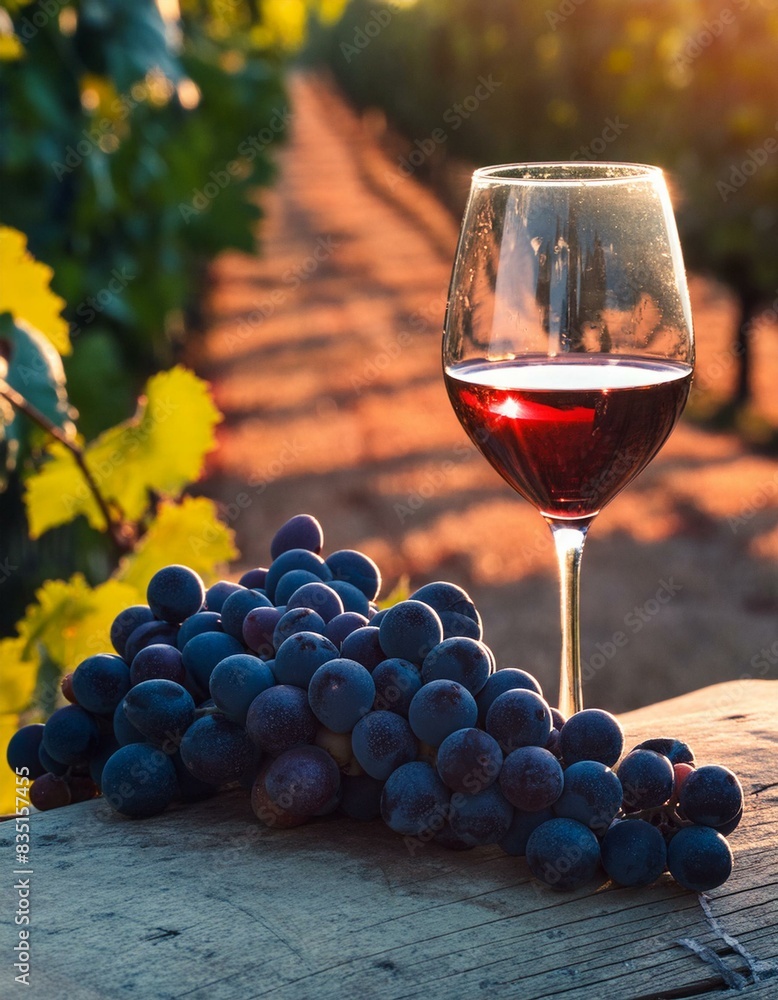 custom made wallpaper toronto digitalHarvest Elegance Wine and Grapes in Harmony wine, glass, alcohol, drink, red, grape, grapes, fruit, white, food