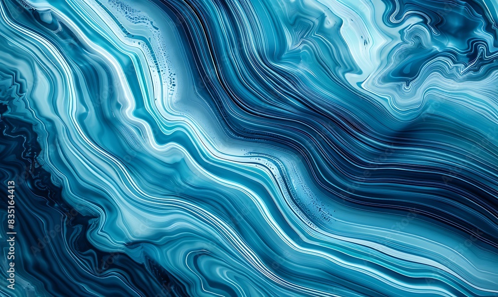 Marble ink colorful. Blue marble pattern texture abstract background. can be used for background or wallpaper Marble ink colorful. Blue marble pattern texture abstract background. can be used for background or wallpaper