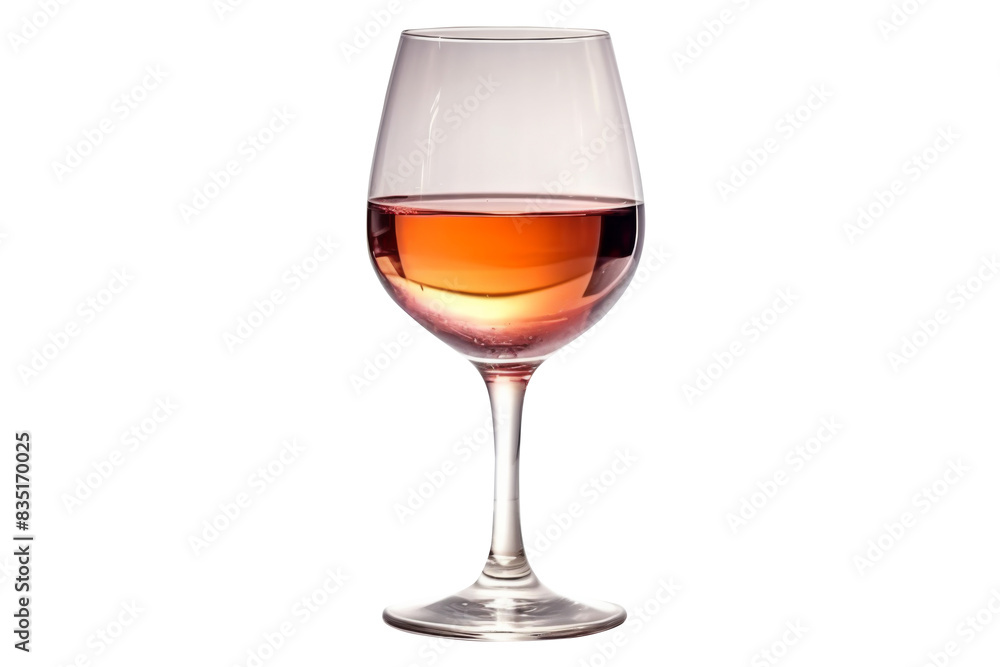 Red wine in glass isolated on transparent background. Red wine in glass isolated on transparent background.
