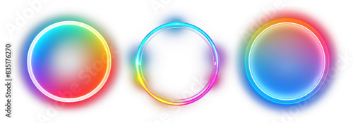Circle shape light technology set