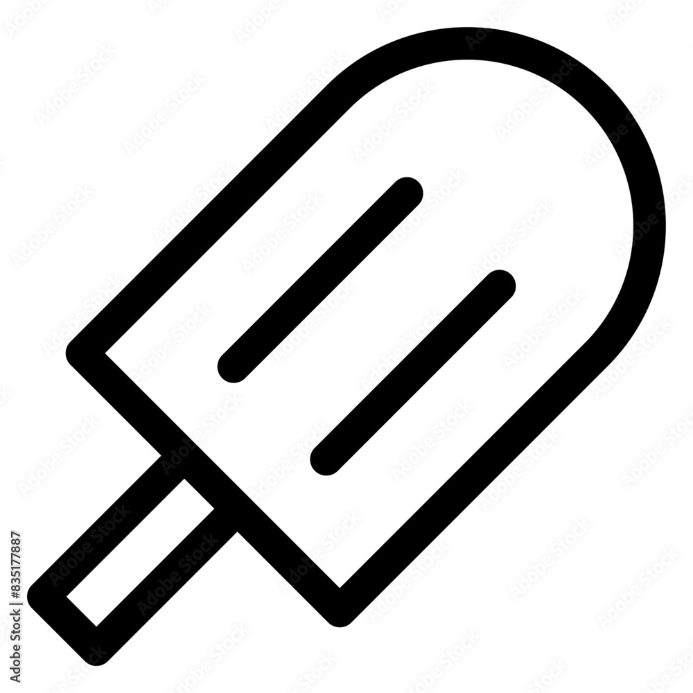 ice cream line icon vector illustration isolated on white background ice cream line icon vector illustration isolated on white background