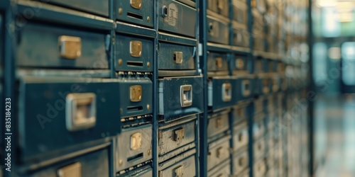 mail archive boxes background banner