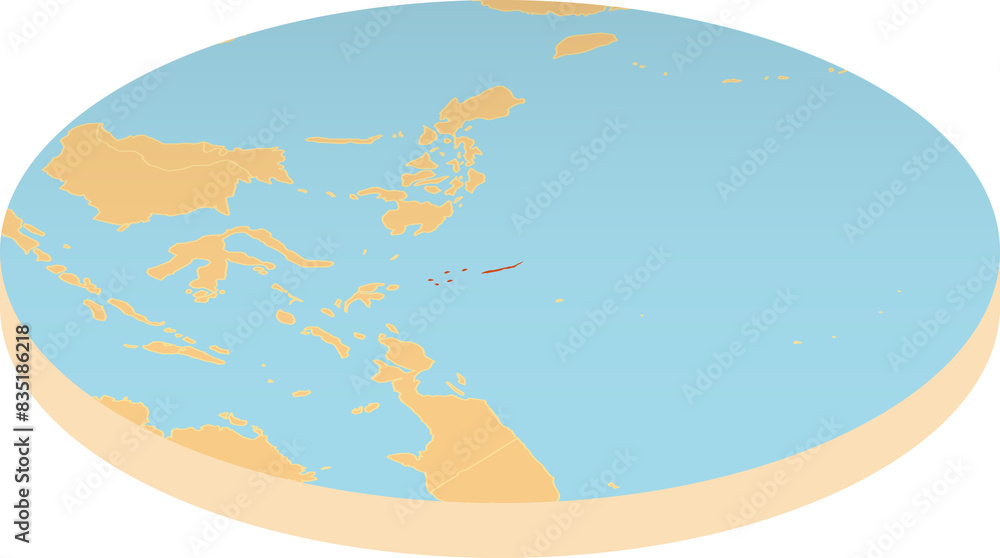 Palau oval map Palau oval map