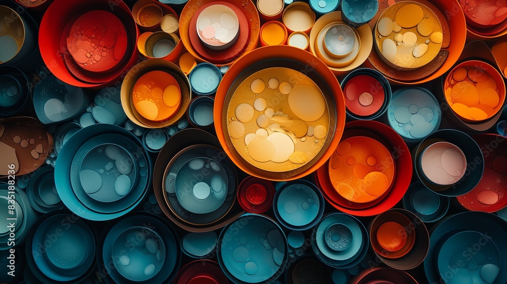 A playful exploration of circular motifs. A playful exploration of circular motifs.