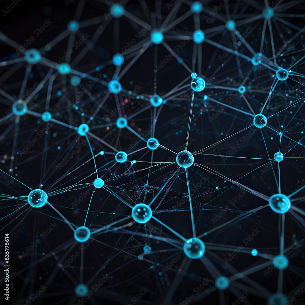 Powered Data Analytics, showcasing a network of interconnected nodes processing vast amounts of data. Powered Data Analytics, showcasing a network of interconnected nodes processing vast amounts of data.