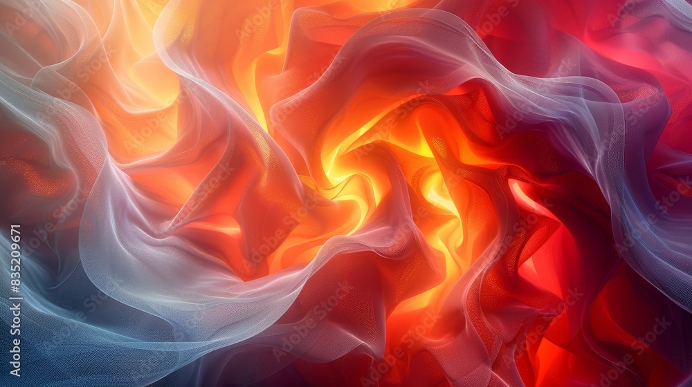 a close up of a colorful fabric with a light in the background a close up of a colorful fabric with a light in the background