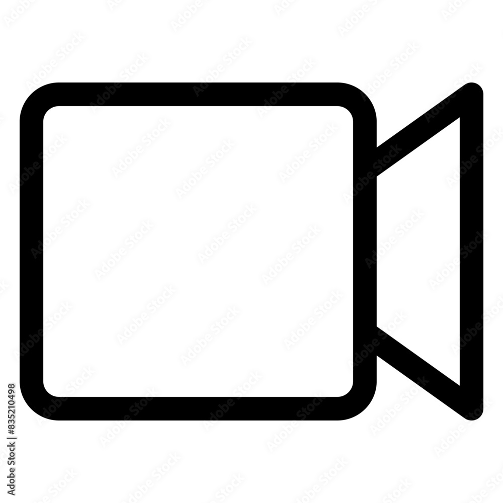 camera line icon vector illustration isolated on white background camera line icon vector illustration isolated on white background