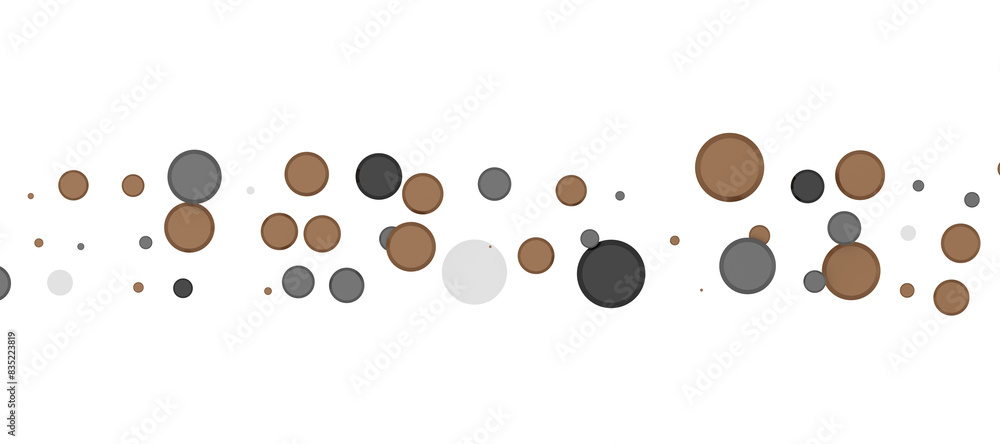 Obraz premium gold Burst: Astonishing 3D Illustration of Bursting gold Confetti In 3D PNG