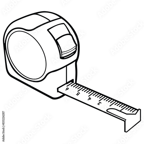 the tape measure coloring pages