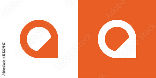 Letter Q logo design with creative concept. Premium Vector