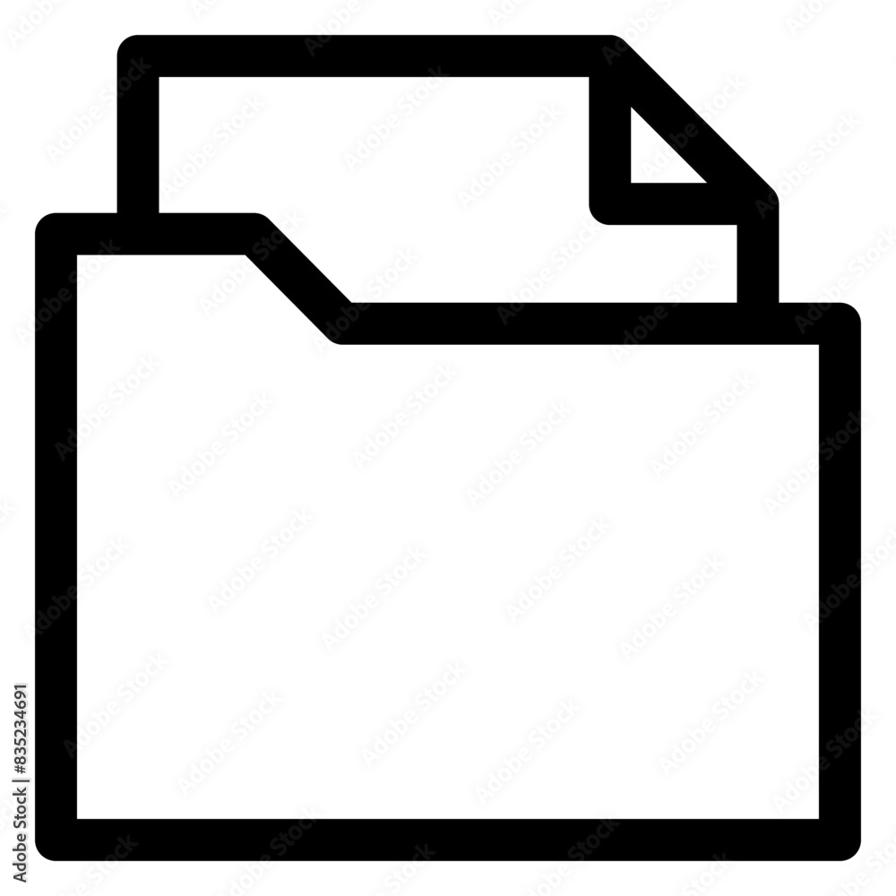 file line icon vector illustration isolated on white background file line icon vector illustration isolated on white background