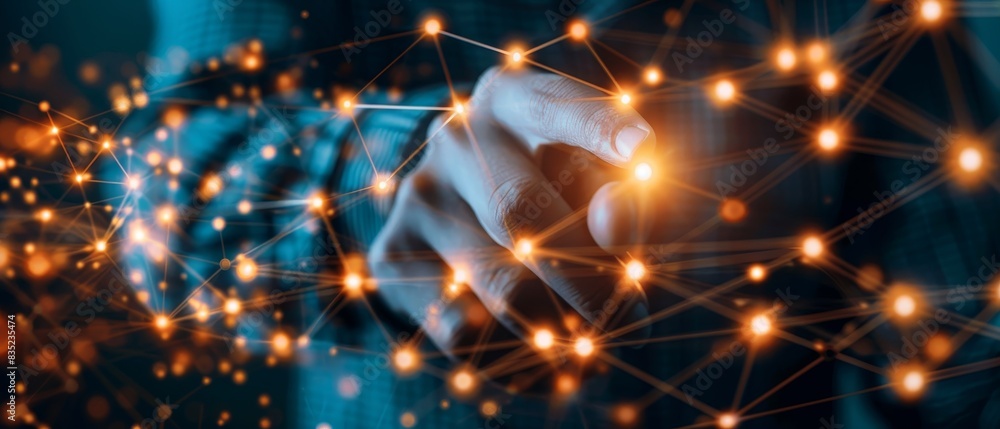 Modern Technology Concept: World wide web concept, network connection. Modern Technology Concept: World wide web concept, network connection.