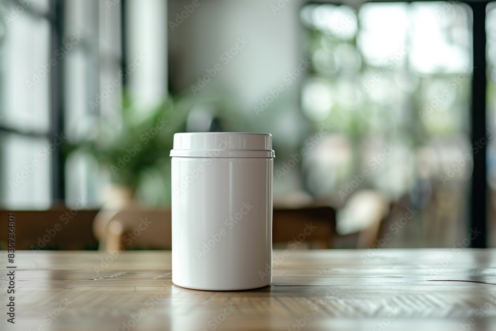 Sleek Can Mockup: Highlight Your Brand on a Wooden Surface Sleek Can Mockup: Highlight Your Brand on a Wooden Surface