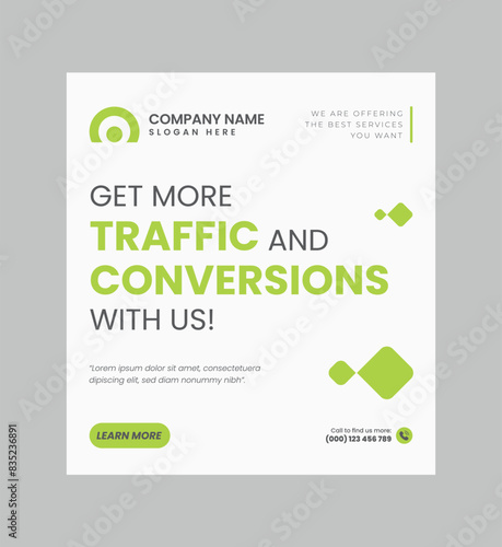 Modern Real Estate Social Post Design Template