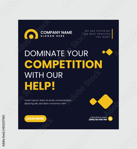 Modern Real Estate Social Post Design Template