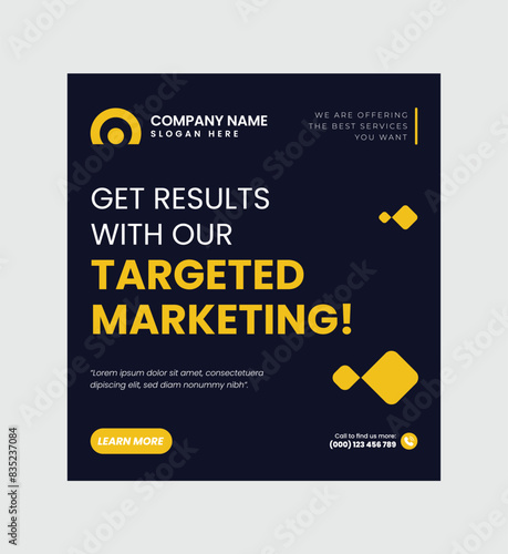Modern Real Estate Social Post Design Template
