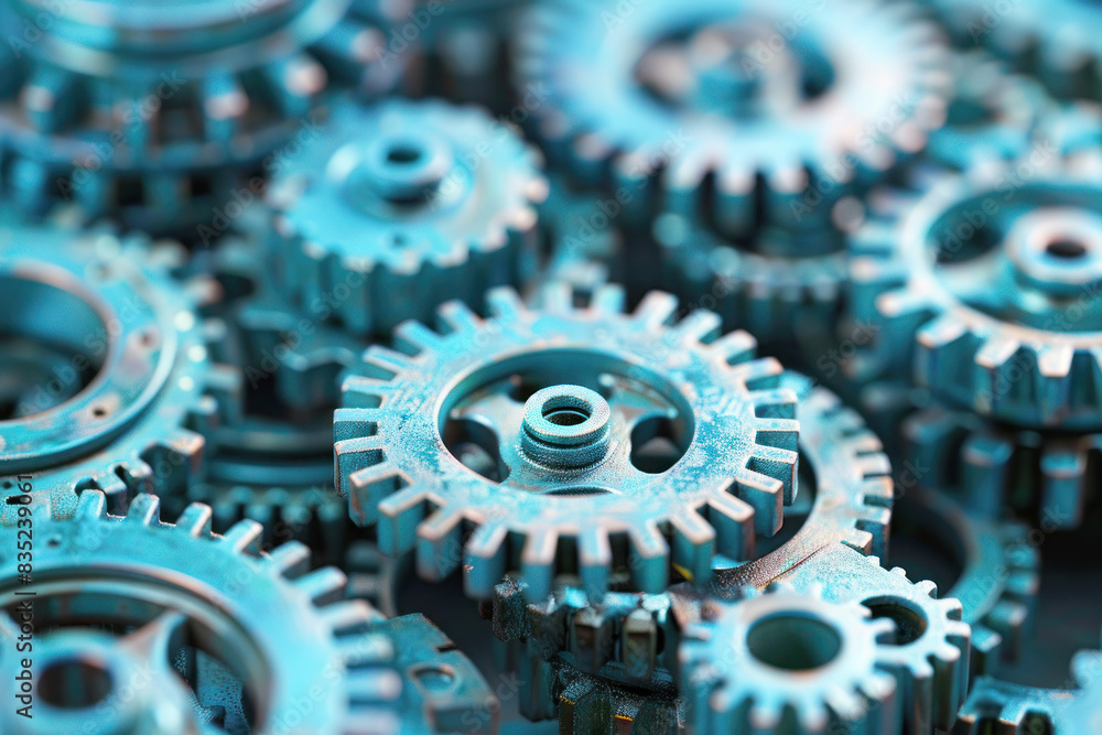 Animated Gears and Cogs Representing Teamwork and Processes Animated Gears and Cogs Representing Teamwork and Processes