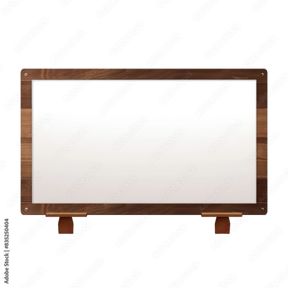 blank coffee shop sign board with wood border isolated on white background blank coffee shop sign board with wood border isolated on white background