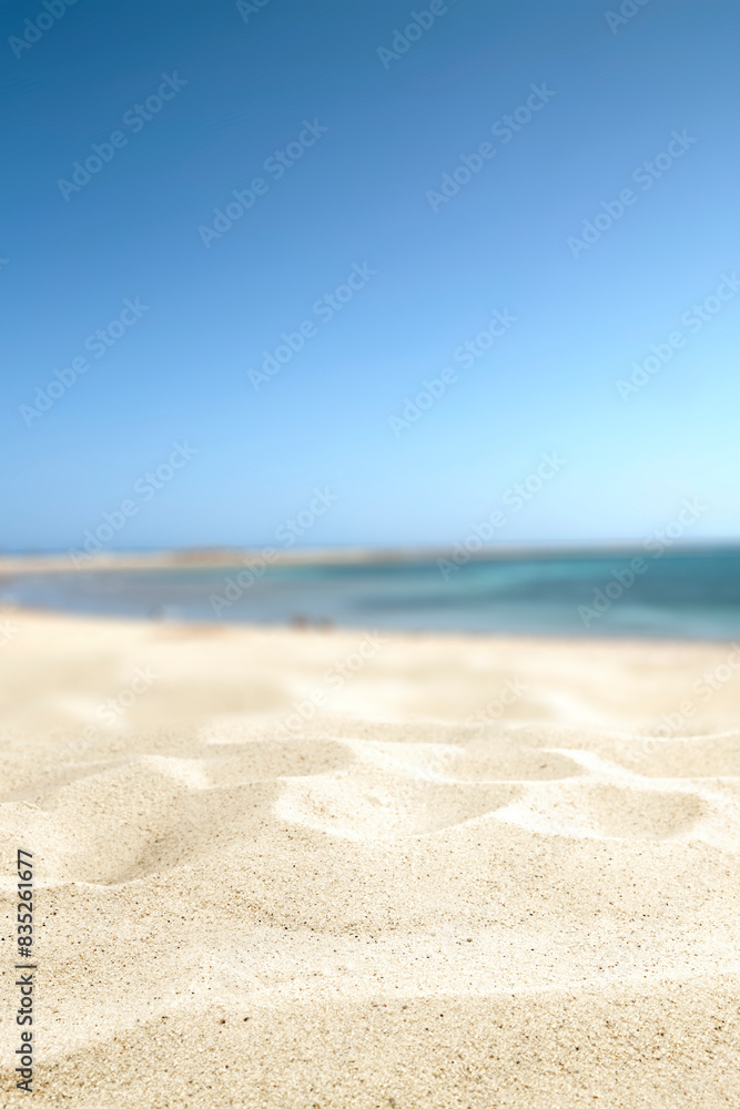 Summer background of sand and landscape of sea. Summer background of sand and landscape of sea.