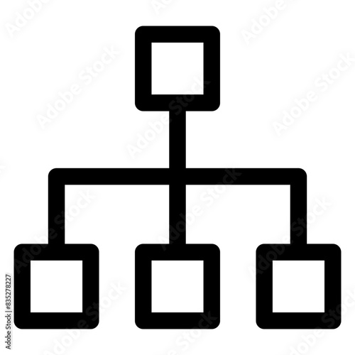structure line icon vector illustration isolated on white background