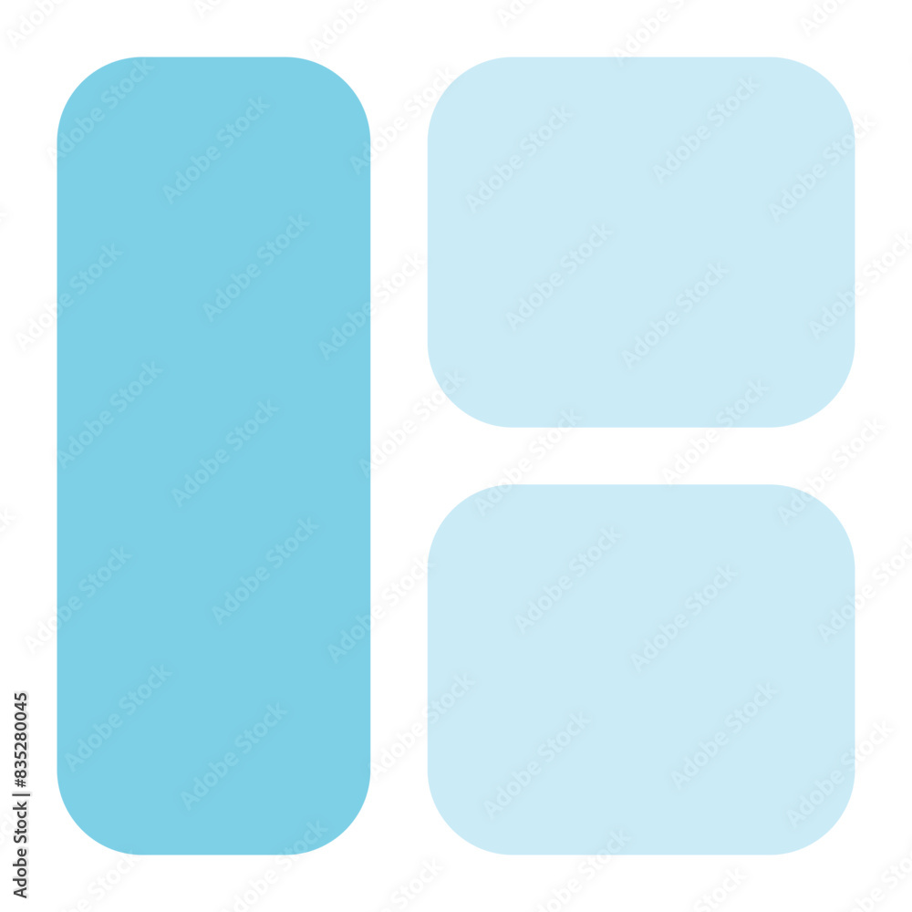 layout icon for illustration