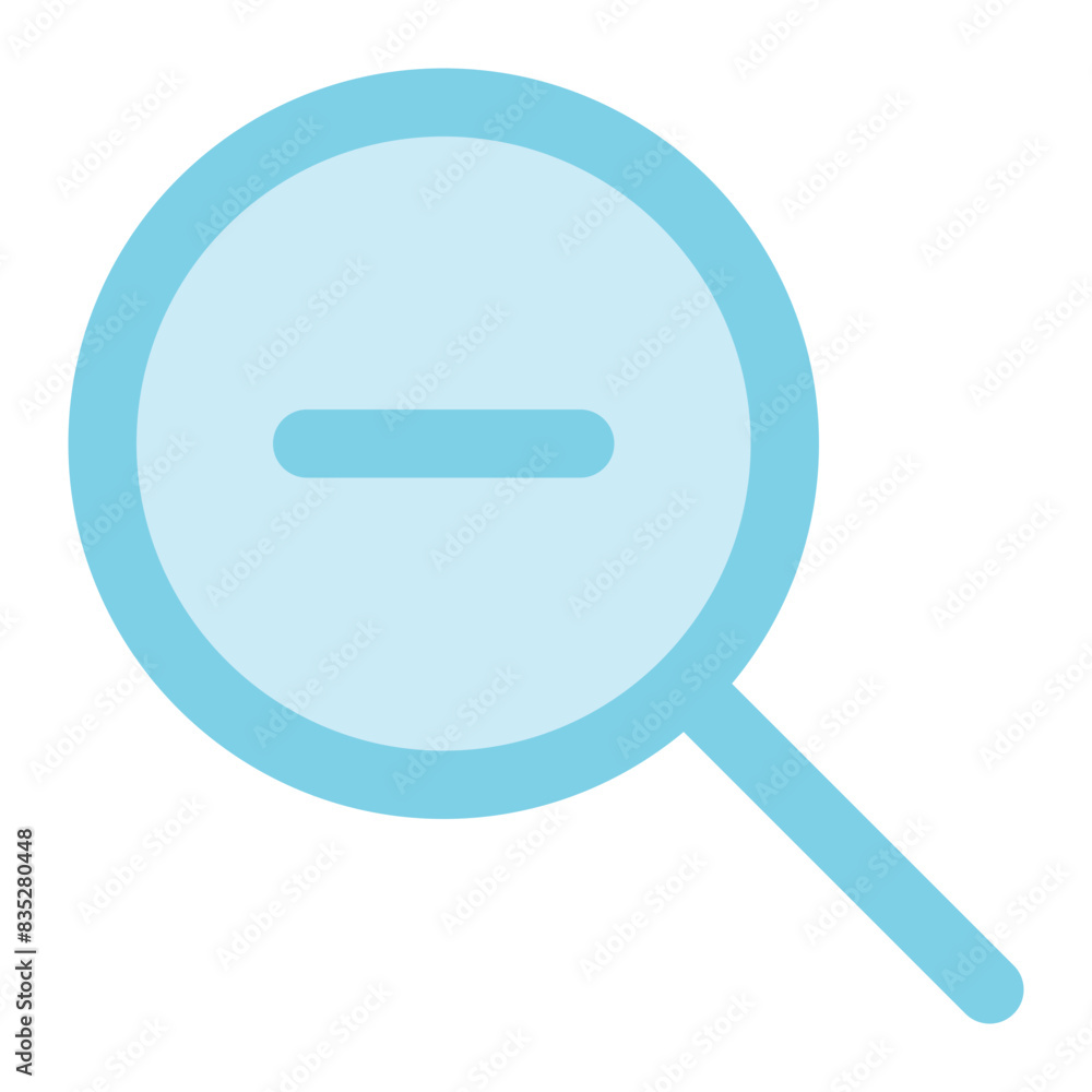 zoom out icon for illustration zoom out icon for illustration