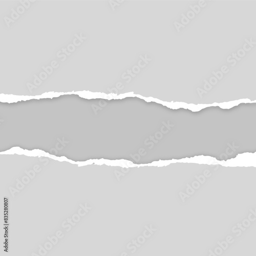 torn page transparent background