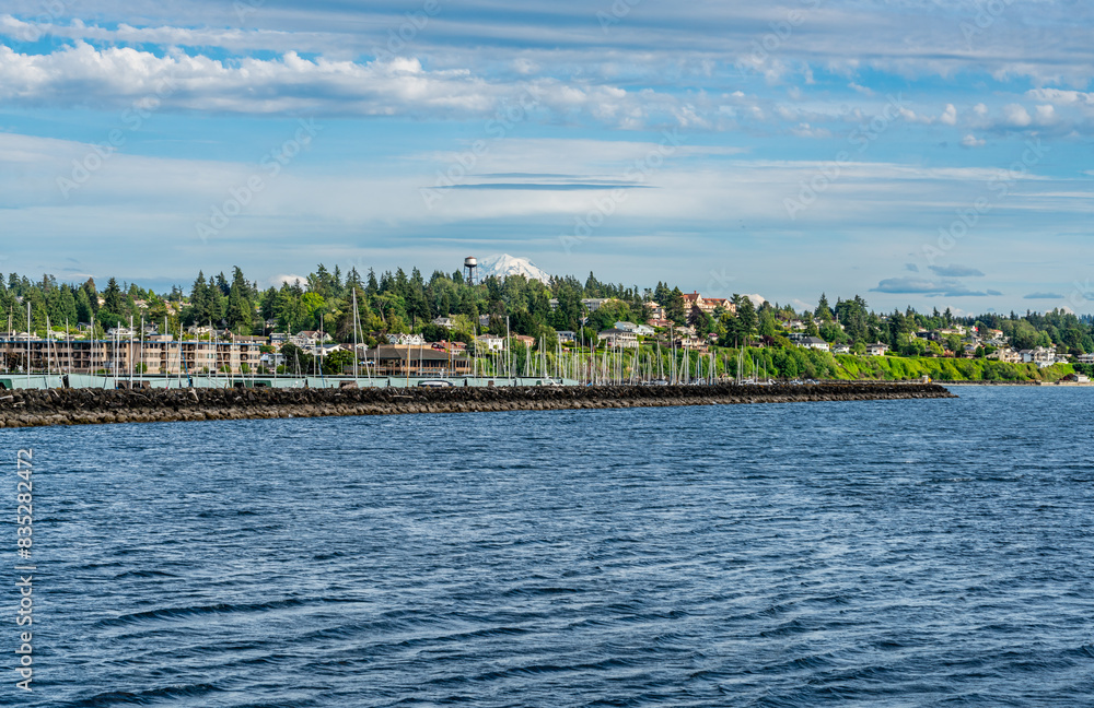 Fototapeta premium Marina In Des Moines 4