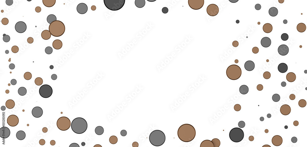 Colorful confetti on white background Colorful confetti on white background