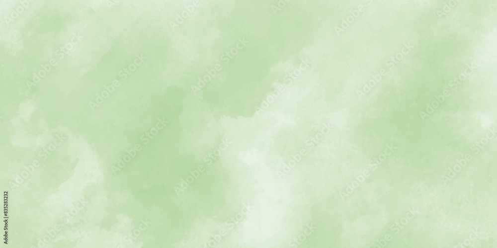 Fototapeta premium colorful background graphic digital texture design,Template and texture for graphics. Green and mint colors,space for text or image,Watercolor abstract wet hand drawn green grunge texture.