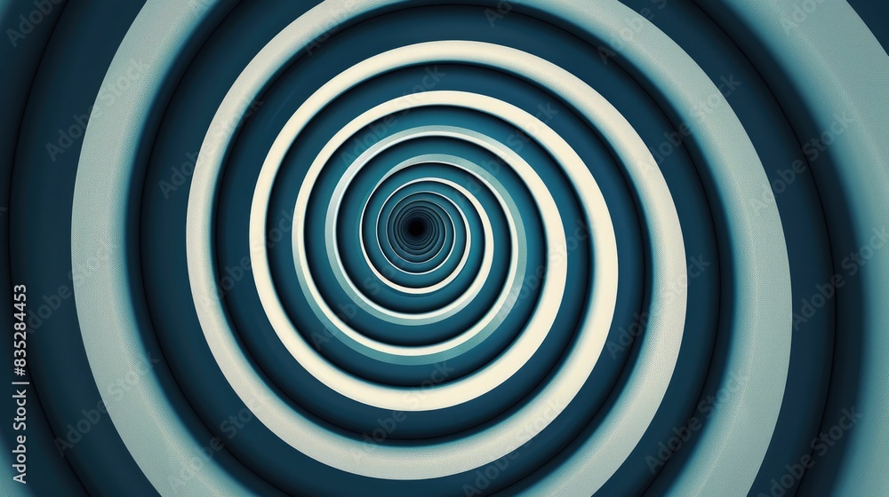 Abstract hypnotic spiral with shades of blue and white. Mesmerizing circular pattern perfect for backgrounds or graphic designs. Abstract hypnotic spiral with shades of blue and white. Mesmerizing circular pattern perfect for backgrounds or graphic designs.