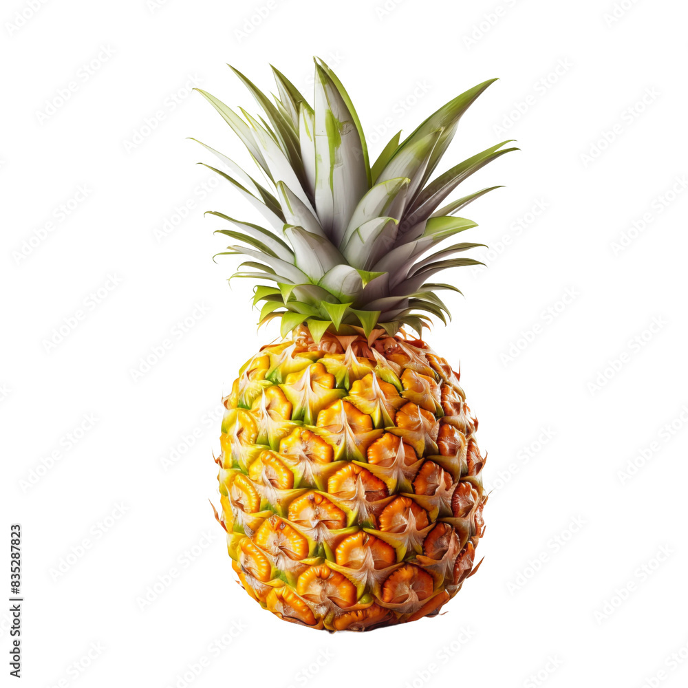 pineapple isolated on white pineapple isolated on white